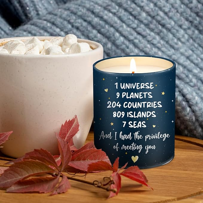 Blue Universe Candle