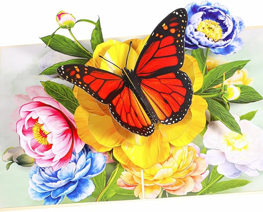 Butterfly and Peony