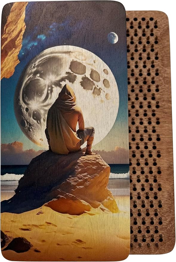 moon and man
