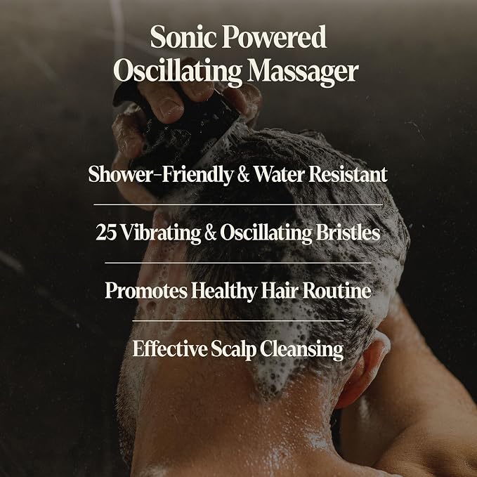Black Sonic Scalp + Argan Oil