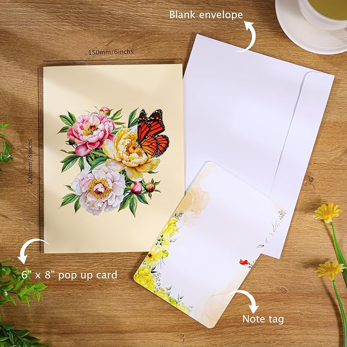 Butterfly and Peony